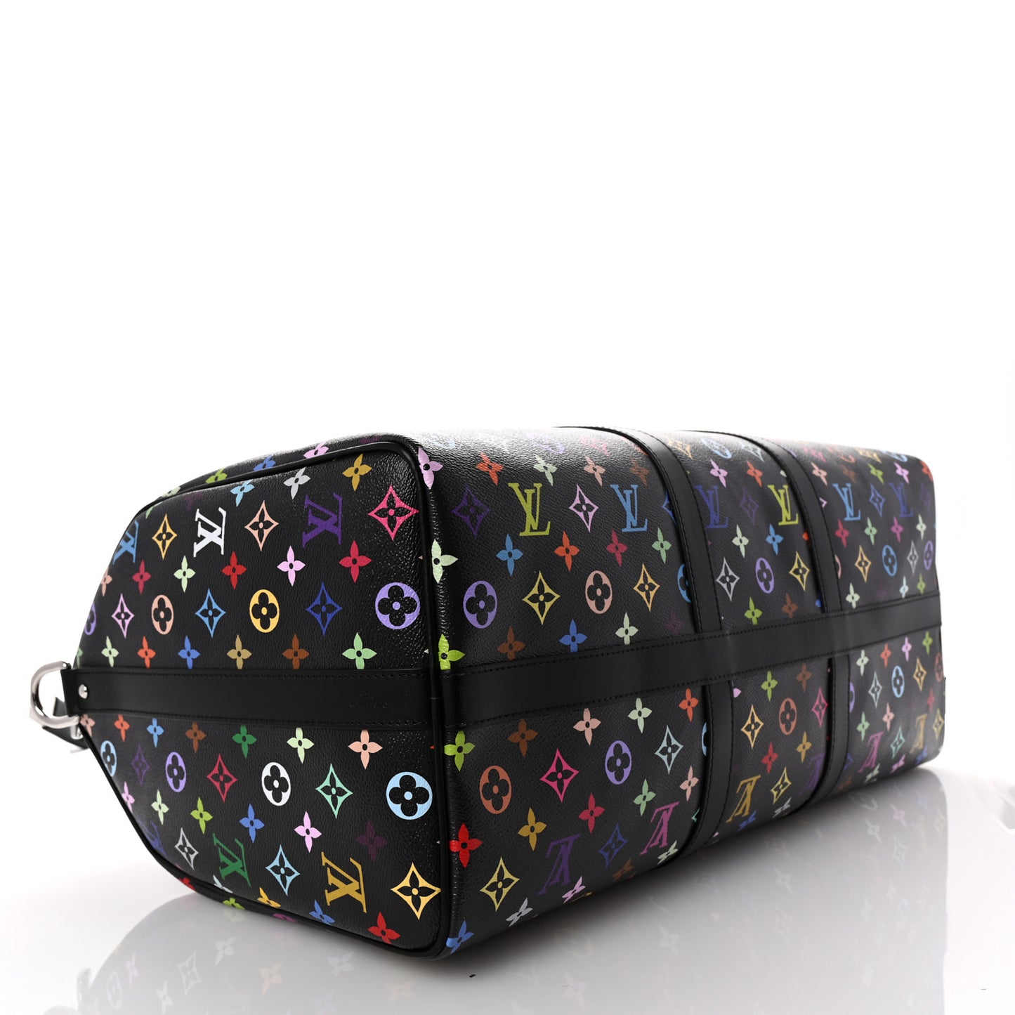 Louis Vuitton LV X TM Monogram Multicolor Keepall Bandouliere 50 Black