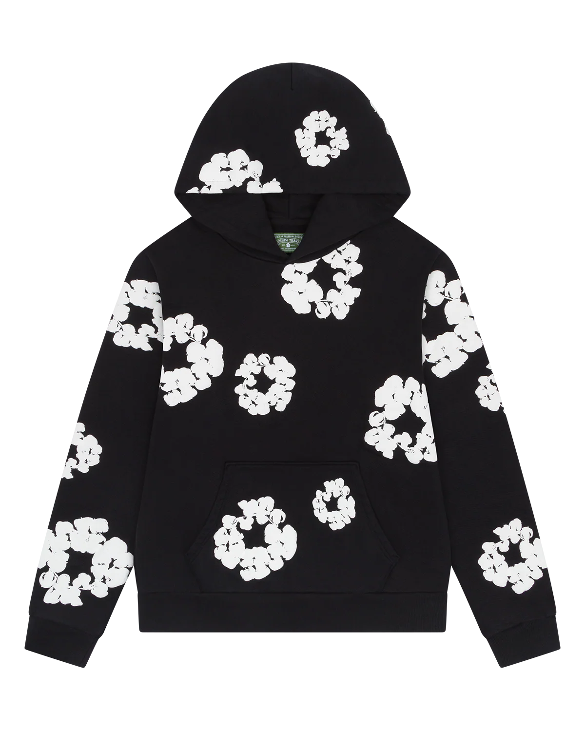 Denim Tears The Cotton Wreath Sweatshirt -Black-