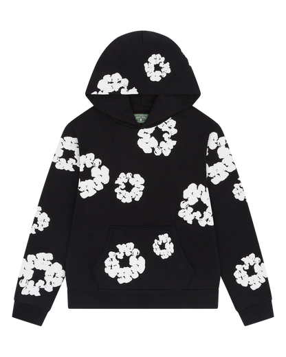 Denim Tears The Cotton Wreath Sweatshirt -Black-