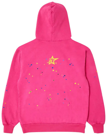 Sp5der P*nk V2 Hoodie -Pink-